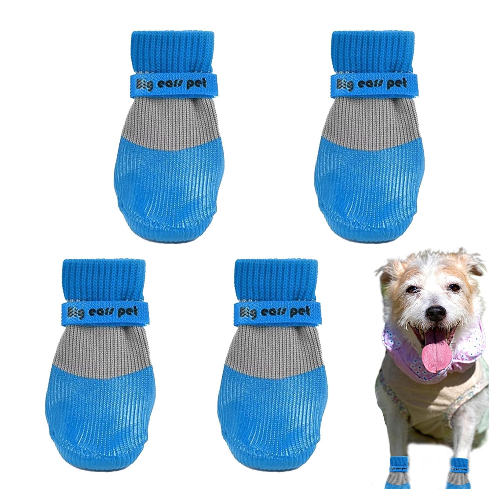 Dog Boots - Waterproof Dog Shoes | Anti-Slip Sole For Better Grip And Safety | Easy To Put On And Remove | Perfect For Cold Weather, Hiking And Protective Paw Care,Suitable For All Dog Breeds