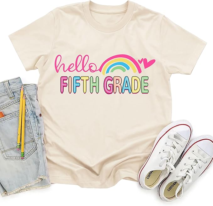 Adorable Back-to-School Shirts for Kids! First Day Outfit Must-Have!