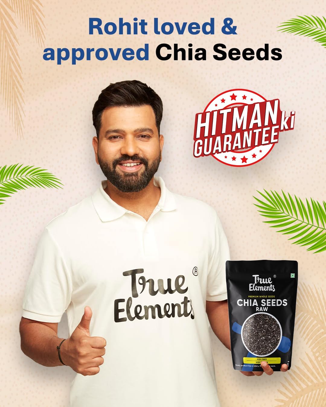 Chia Seeds 150g - Non-GMO and Fibre Rich Seeds | Omega-3 rich Seeds for Eating | Healthy Snacks | Best for Weight Management