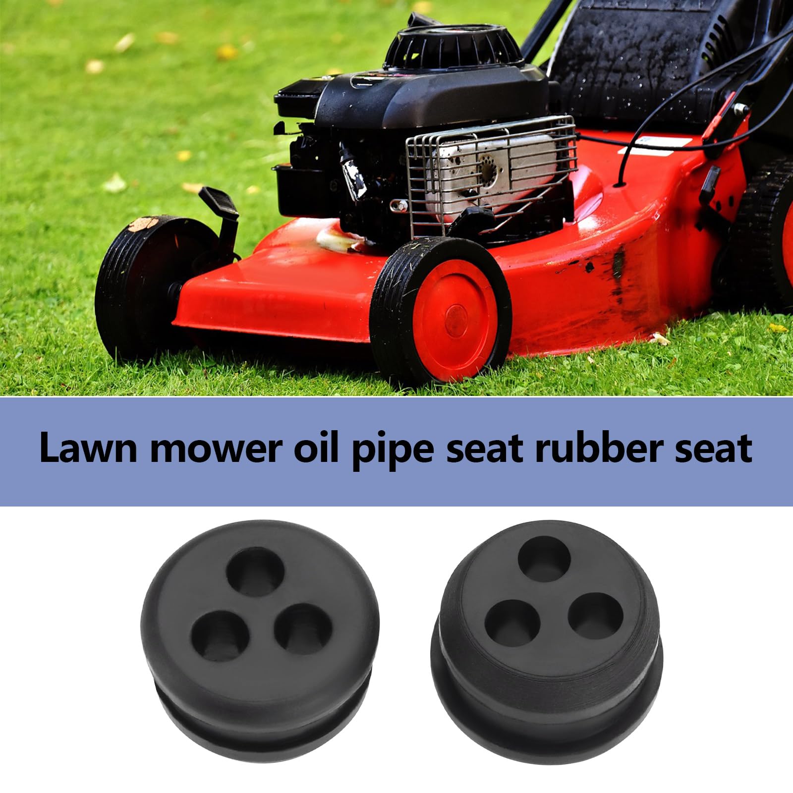 Set 5 Gommini Serbatoio Carburante - Per Tagliaerba E Tosaerba, 3 Fori Da 5 Mm, Gomma Resistente - Foto 10