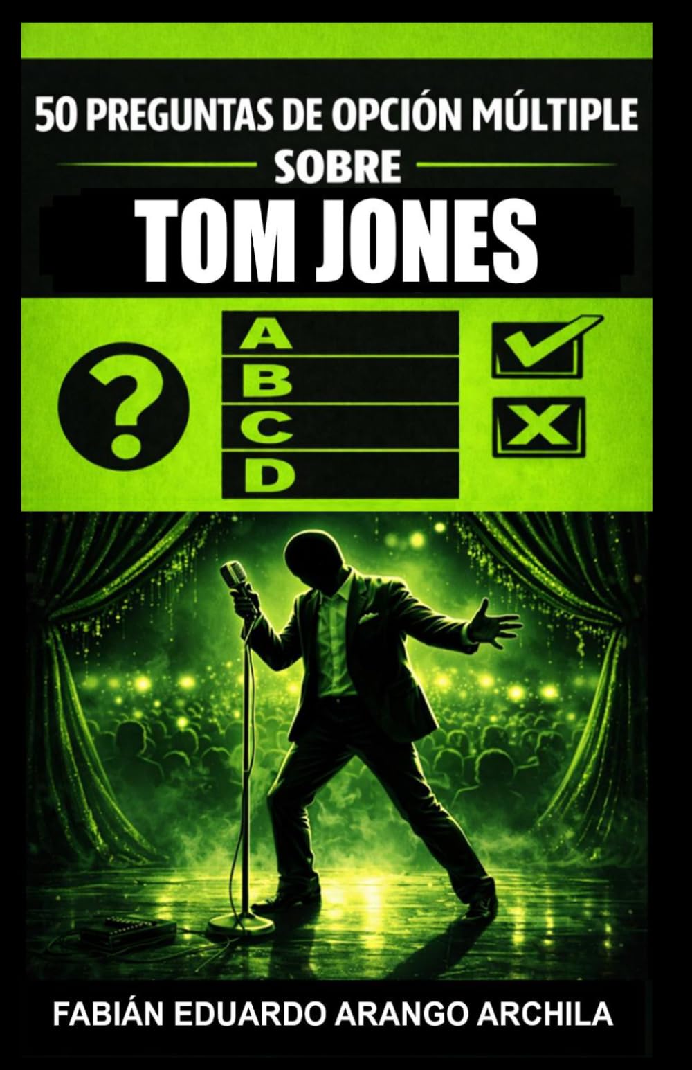 50 Preguntas de Opción Múltiple sobre Tom Jones: Quiz en español, interactivo y musical acerca de un cantante emblemático, artista importante, leyenda clásica y conocido ícono del rock-pop