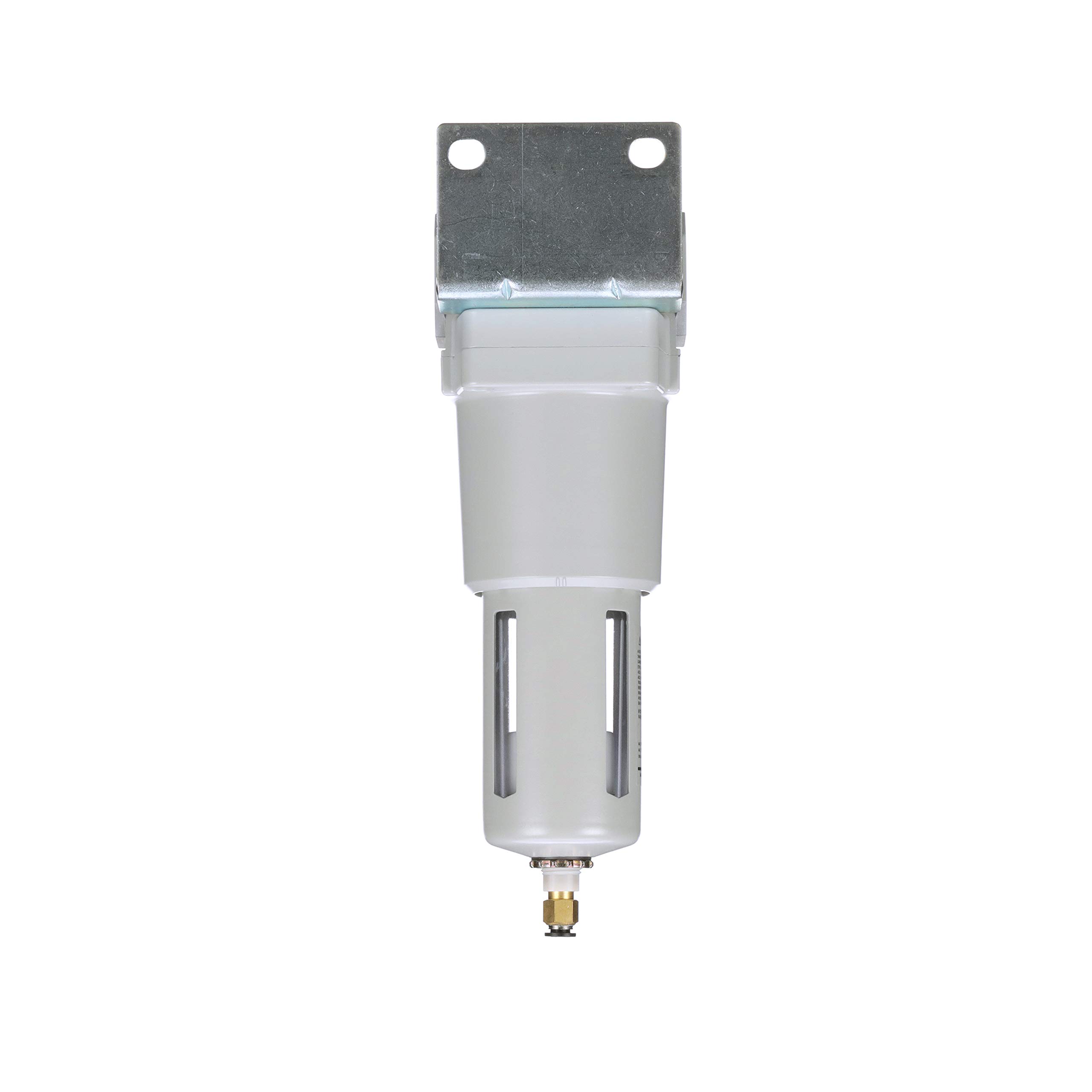PneumaticPlus SAF600-N10BD - Filtro antiparticolato ad aria compressa, 1" NPT, 10 micron, con scarico automatico, staffa