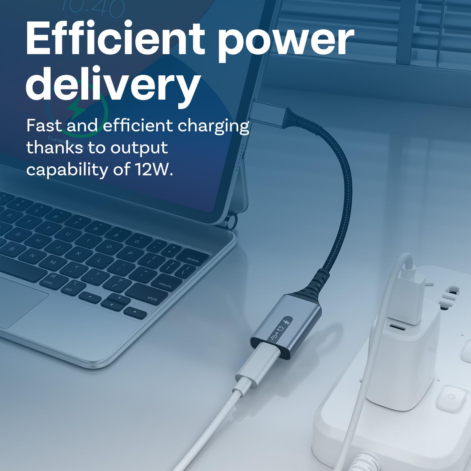 Adattatore Adapter Da 8 PIN IPHONE FEMMINA A Type Tipo C Cavo Maschio - Foto 3