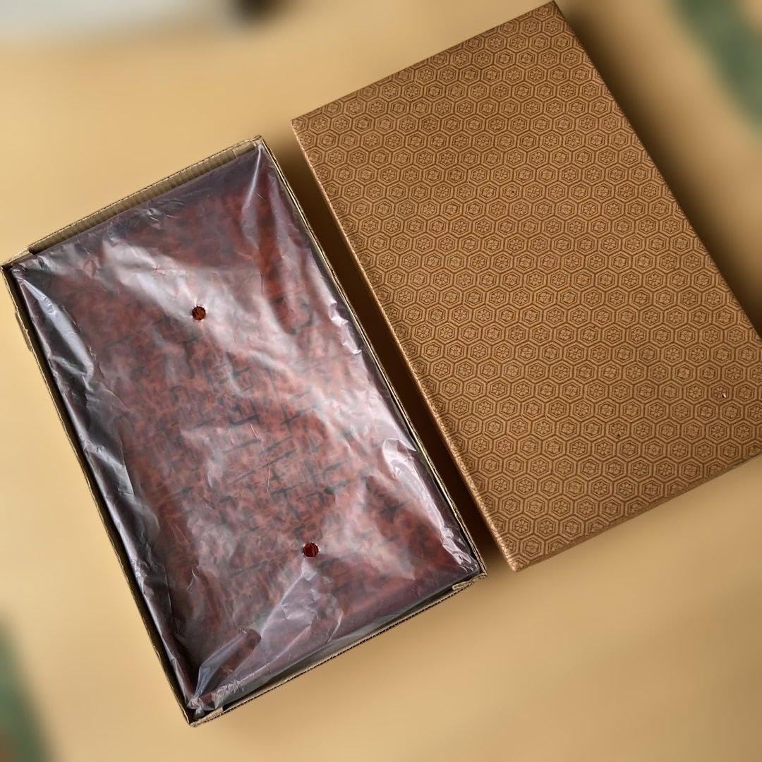 Amazon｜尺四手付長手盆 堆朱かすみ彫｜仏膳・仏椀 オンライン通販