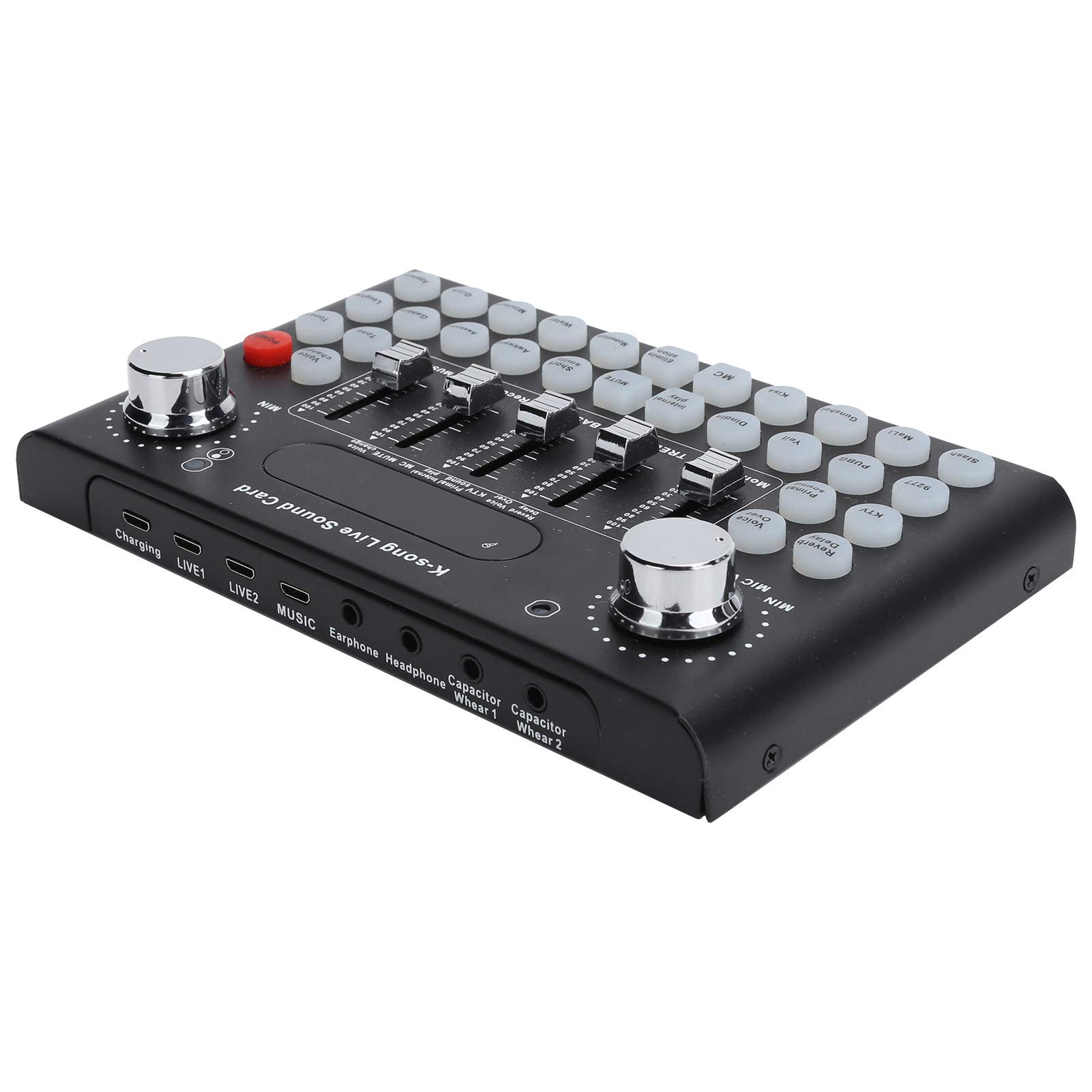 Phone Live Sound Card Real-time Ear Return Voice Card Sound Mixer Computer Live Sound Card for Live Chat Broadcast-image-46