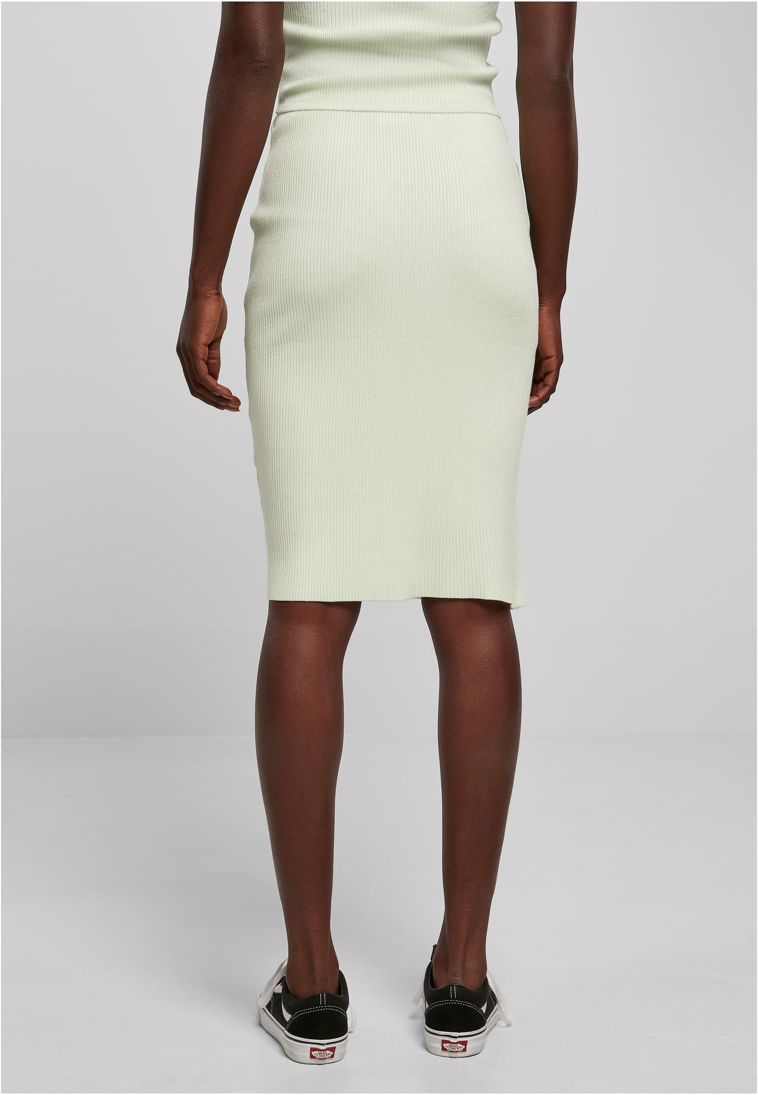 Urban Classics Skirt Kobiety Ladies Rib Knit Midi Skirt
