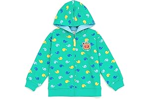 Cocomelon Fleece Zip Up Hoodie for Toddler Boys