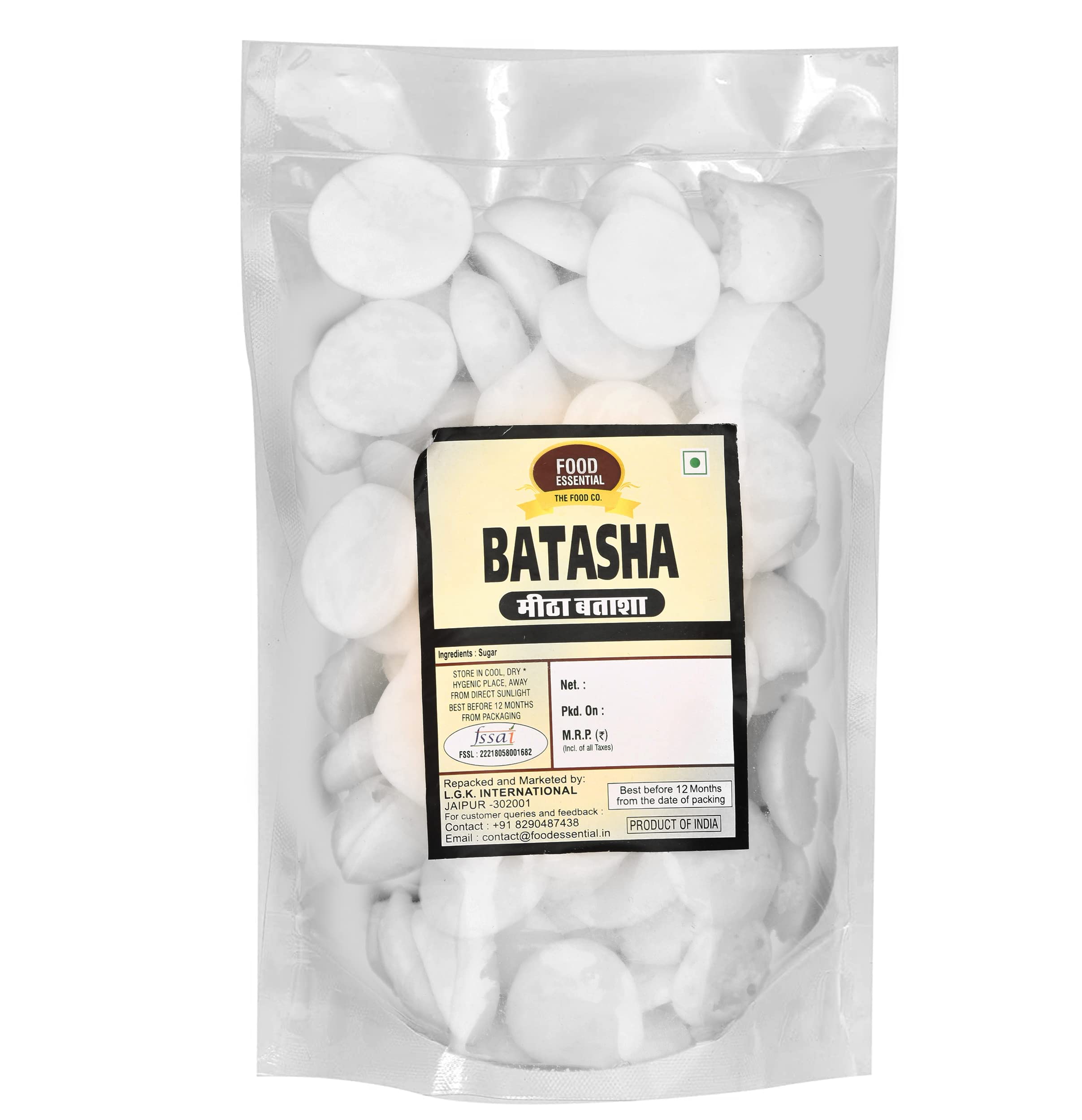 Food Essential Sugar Batasha [Patasha/ Batasha for Puja] 1 kg. (B0B4K54GD5) Amazon Price History, Amazon Price Tracker