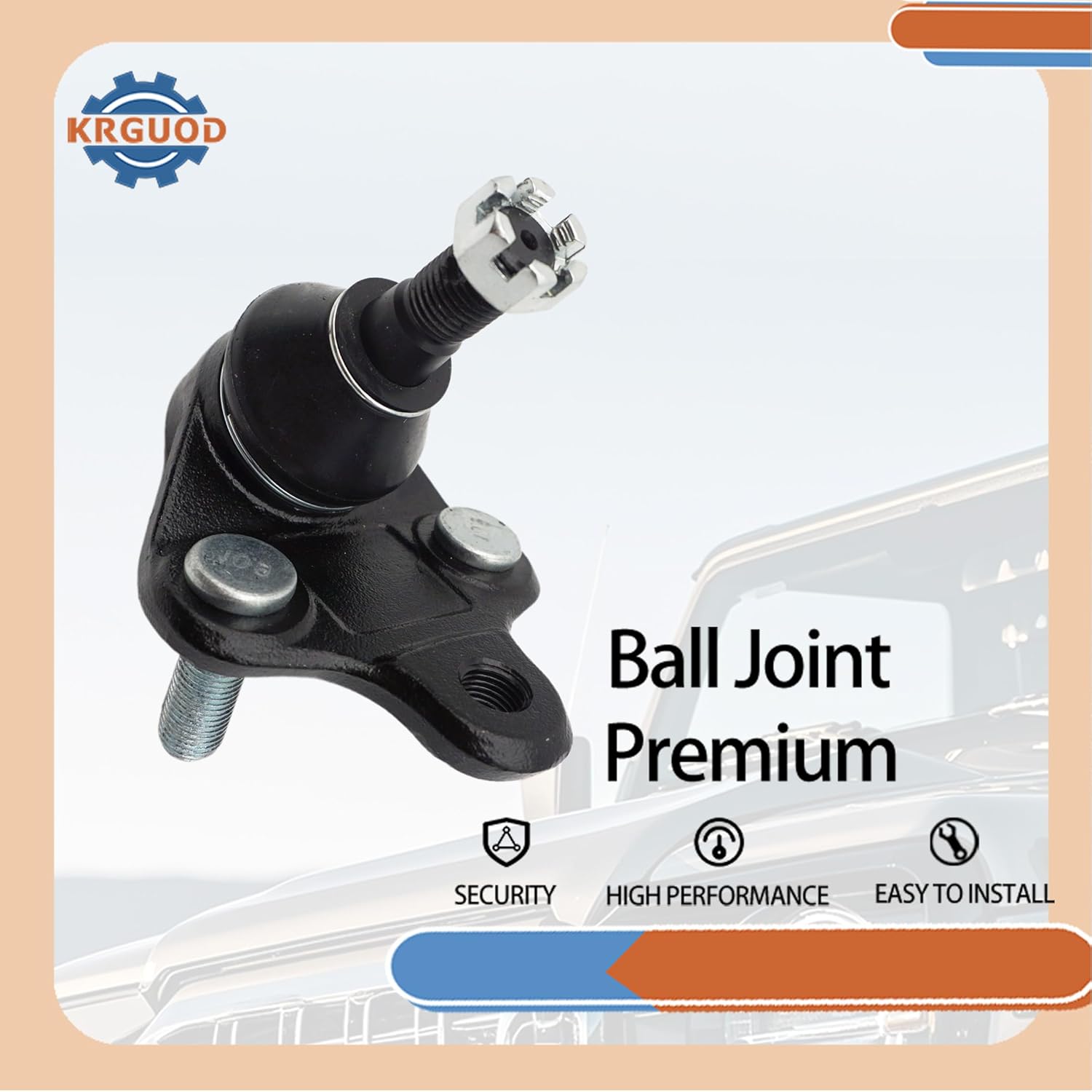 Front Lower Control Arm Ball Joint Sway Bar Tie Rod Suspension Kit For Toyota Corolla 2003 2004 2005 2006 2007 2008-10 pcs Set K640360 K640361.