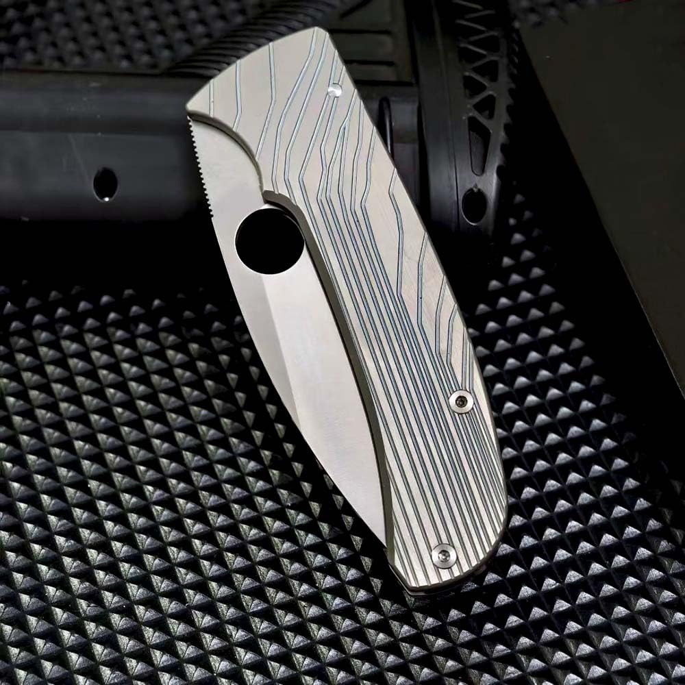 Titan klappmesser s30v scharfe premium taschenmesser Titanlegierung Tc4 tanto edc outdoor messer einhand tragbare camping messer survival Jagdmesser faltbar neck knife loch clip, geschenk für männer