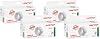 Meto Price Gun Labels (26 x 16 mm 2 Lines 6000 Pieces White Permanent Price Labels for Meto Contact Sato Avery Tovel Samark etc.) (Pack of 4)