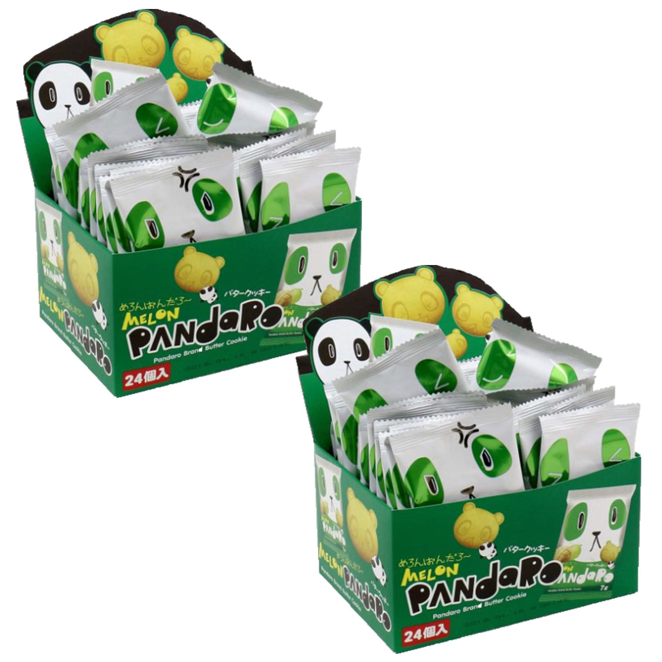Amazon.com: Pandaro 2 boxes of 24pcs Japanese Panda Shaped Melon