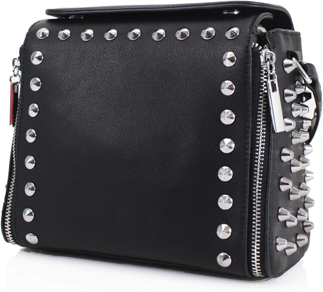 Ladies Studded Big Spacious Bag Women Purse Tote Shoulder Fashion Crossbody Grab Handbag 1063