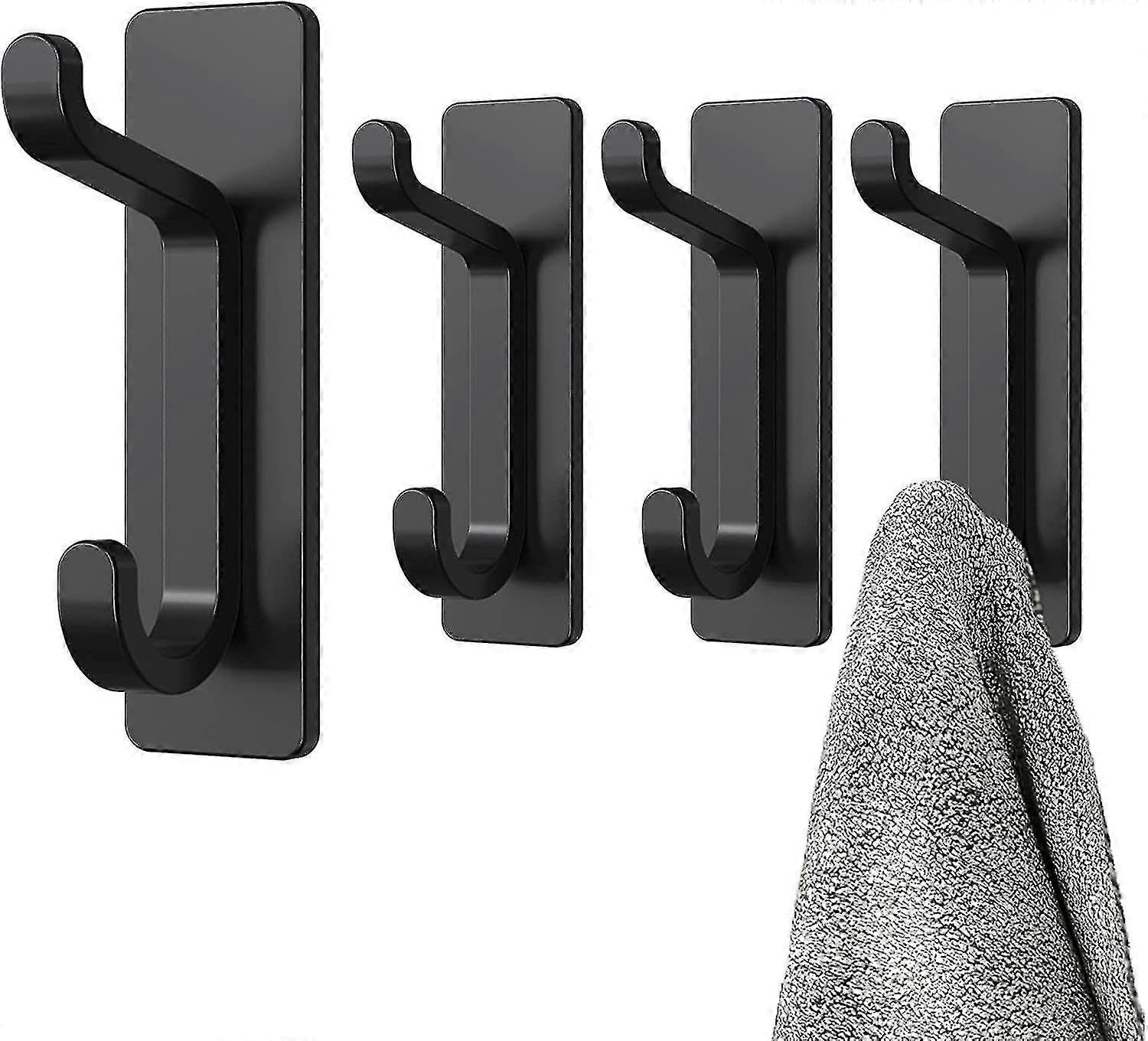 JOYHAPPST Hooks, Sticky Hooks, Hanging 6kg, Duty Stick On Door, for Towel Coat Hat Purse in Bathroo
