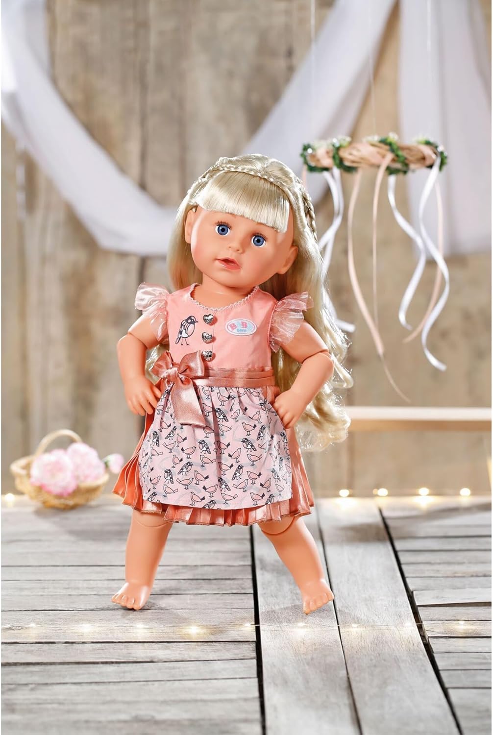 BABY born Dirndl 836828 Zapf Creation Dress for 17" Dolls
