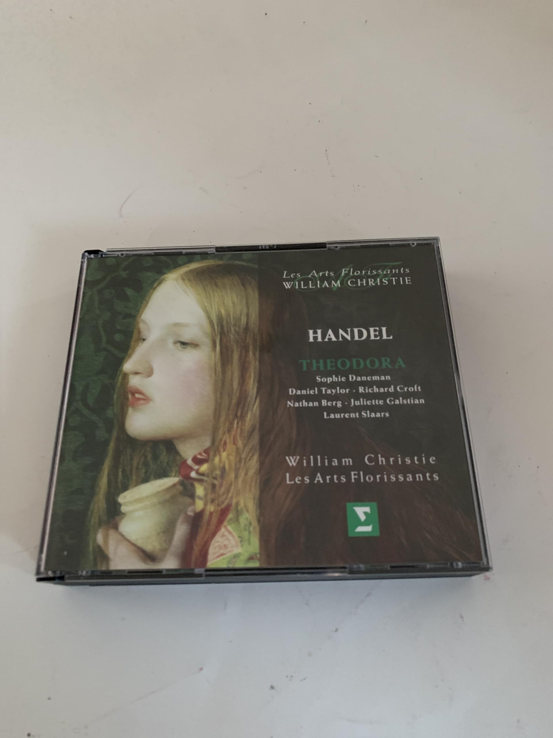 Händel - Theodora / Daneman, Taylor, Croft, Berg, Galstian, Slaars, Les Arts Florissants, Christie