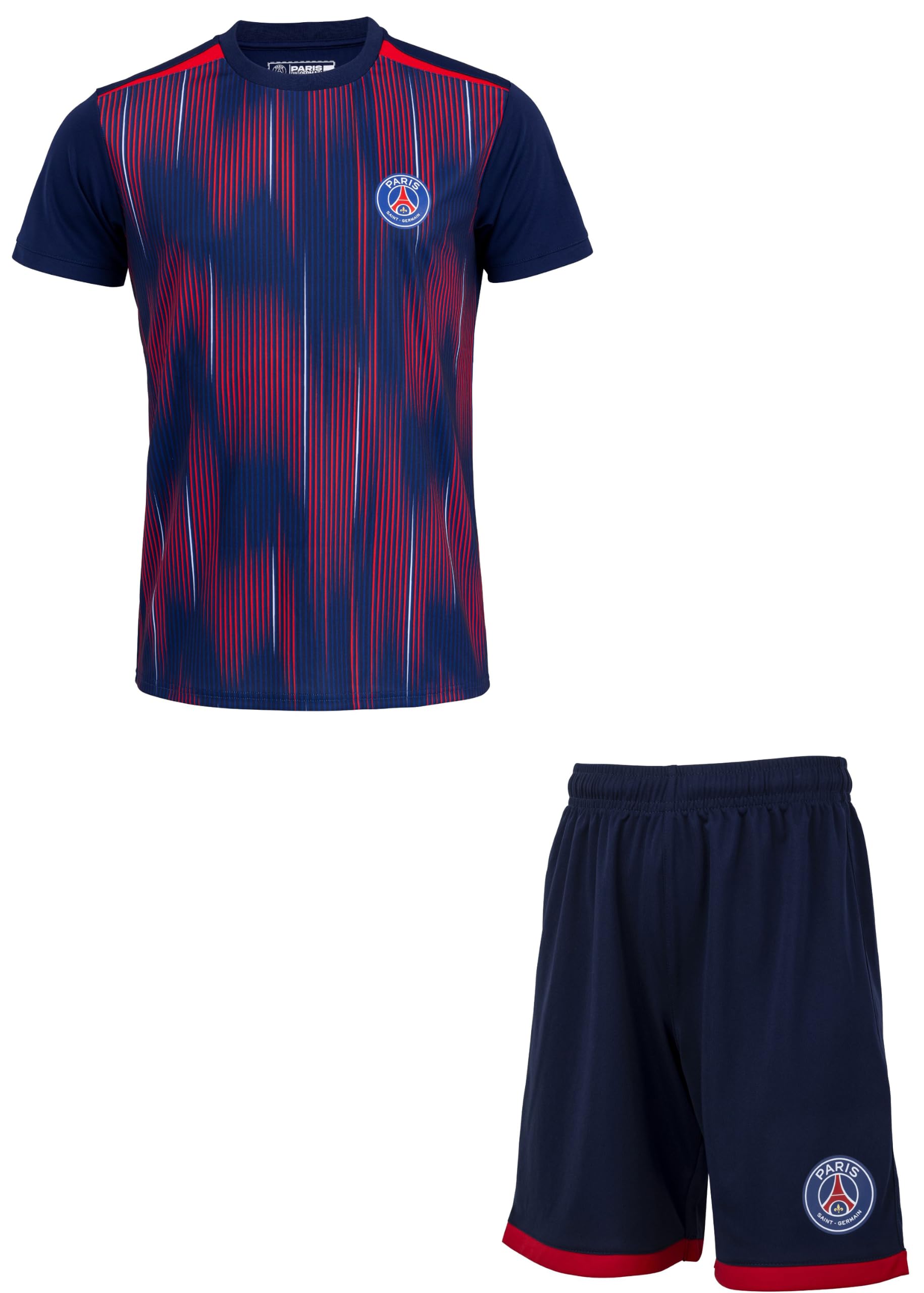 PSG Paris Saint Germain - Conjunto de camiseta de corta colección oficial