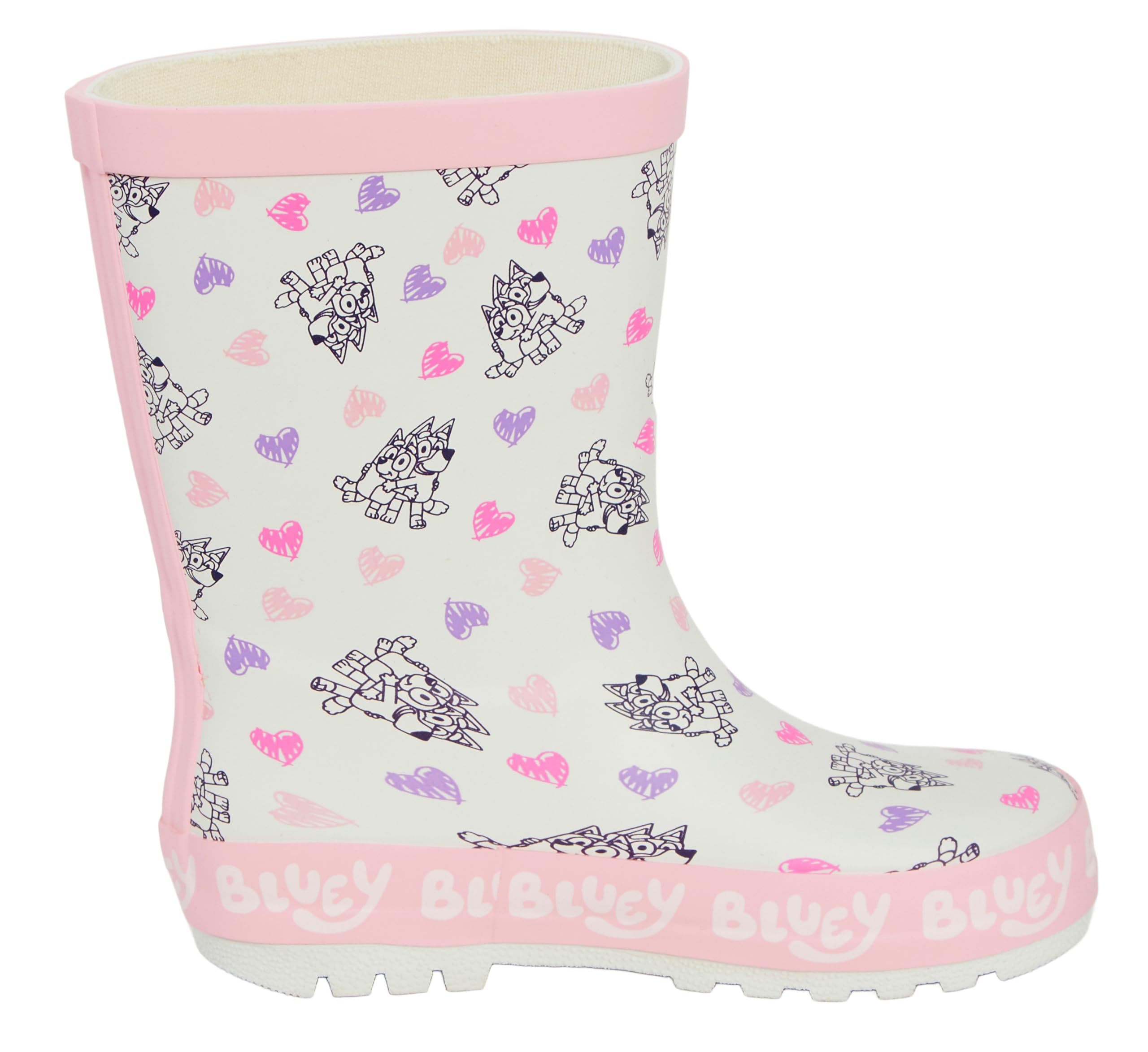 Bluey Bottes de pluie en caoutchouc pour filles