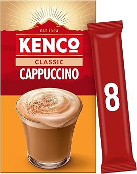 Amazon.com: Kenco Cappuccino Instant Coffee Sachets 8x14.8g (Pack