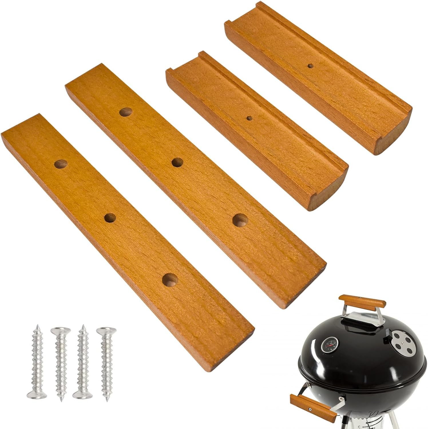 MTGSTOCL er Grill Handle, 2PCS Wooden Handle for er