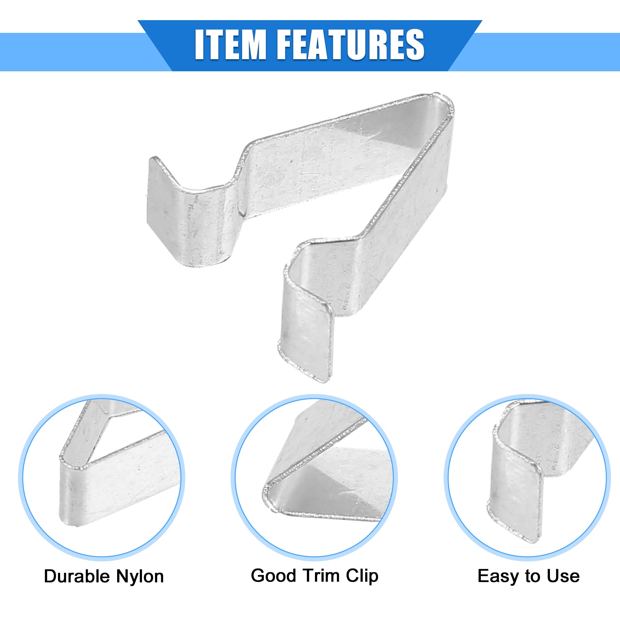 10x Clip Auto Fissaggio Pannelli – Clip Ad Ancoraggio Per Auto BMW (7mm) – 51131885399 – 227sparts