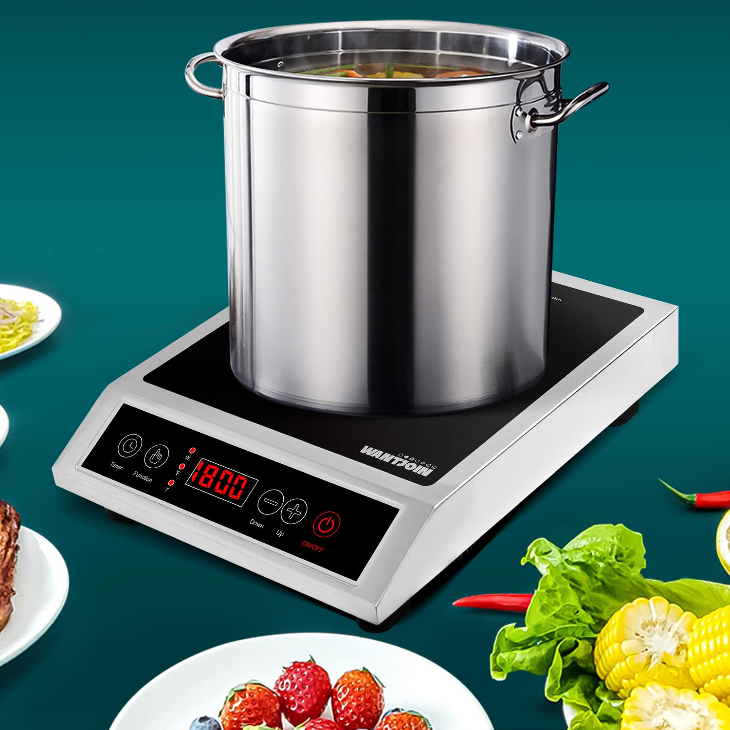 Buy WantJoin Induction Cooktop Commercial Countertop Induction Cooker