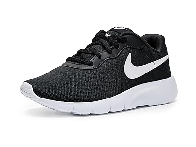 Nike Kids Tanjun Easyon (big Kid) Boys Shoes Black/White/White : 4 Big Kid M