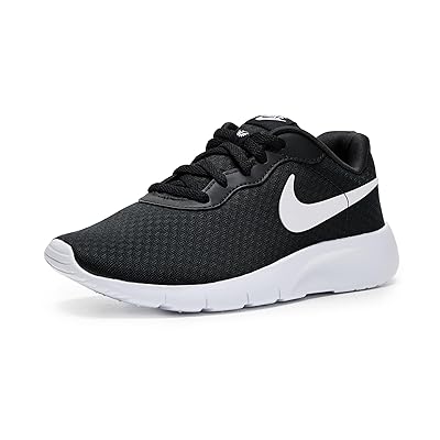 Nike Kids Tanjun Easyon (big Kid) Boys Shoes Black/White/White