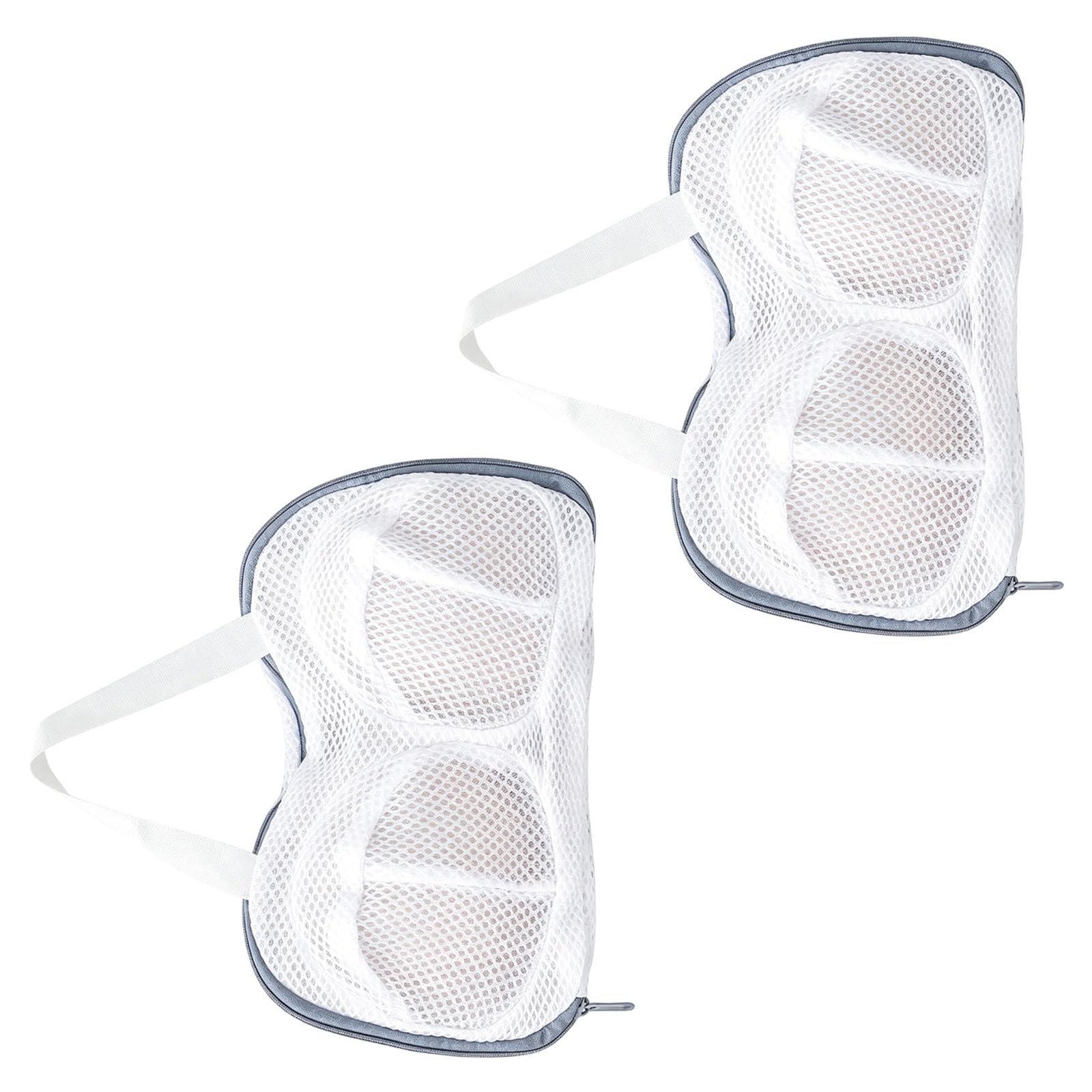 Whoasyst Of 2 Delicate Underwear Washing Bags Soft Protective Lingerie Laundry Bags with Reinforced Stitching Lingerie Wash Bag