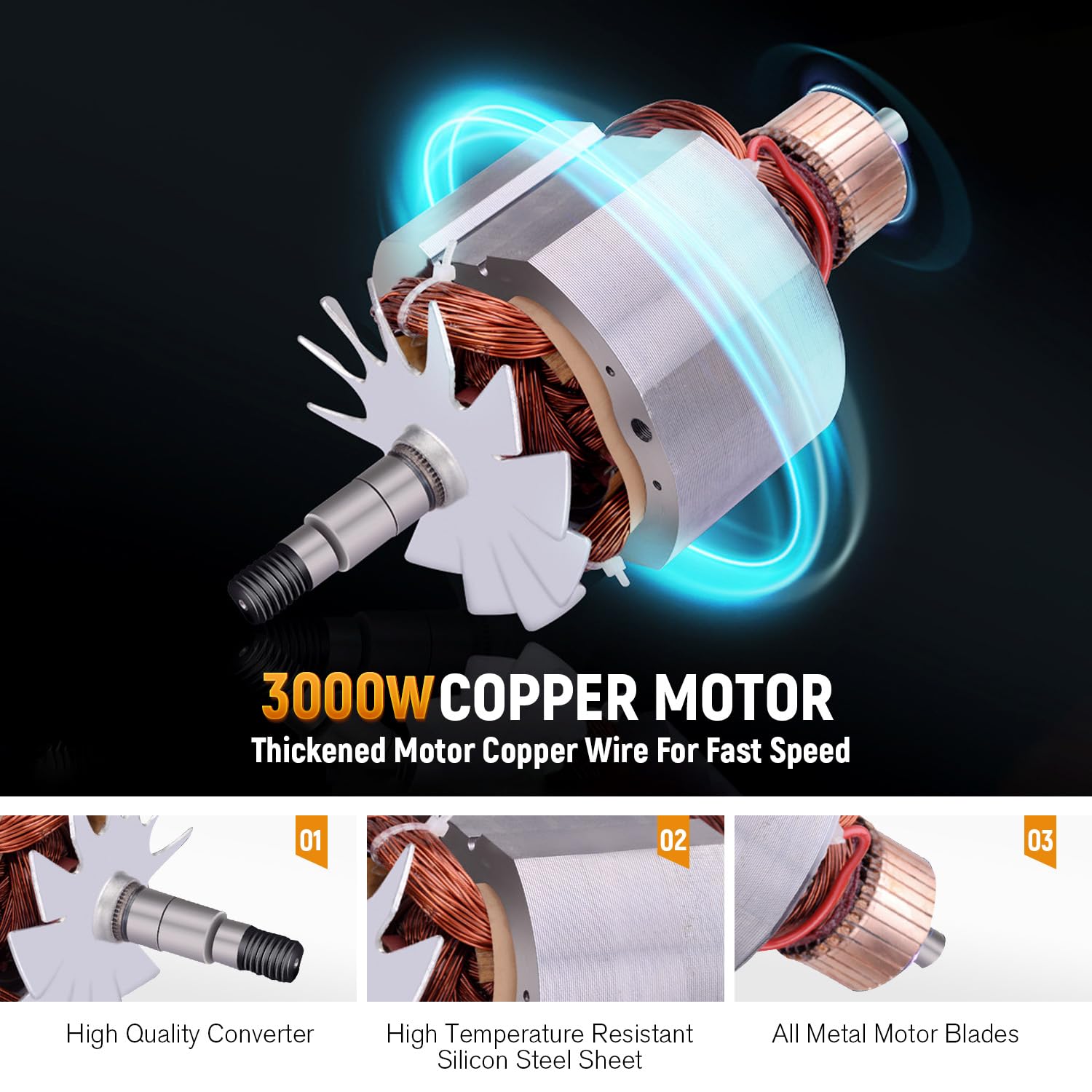 Molino de Maiz Eléctrico, Couleeur Acero Inoxidable Molienda Hierba Amoladora Molino de Harina en Polvo con Protección Sobrecarga y Función Tope Tapa Abierta para Cereal Hierba Especia Nuez (500g)