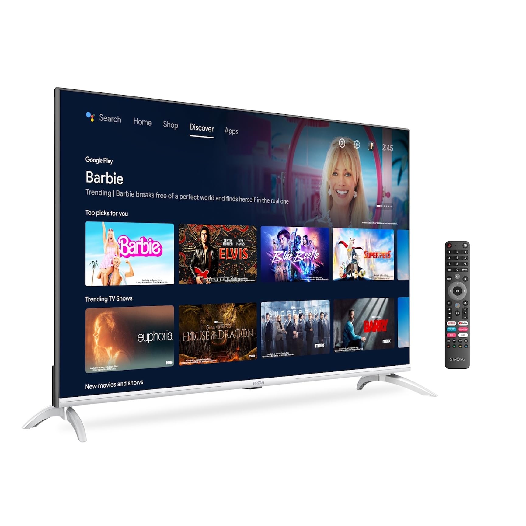 smart tv 4k uhd 43 inch android google assistant