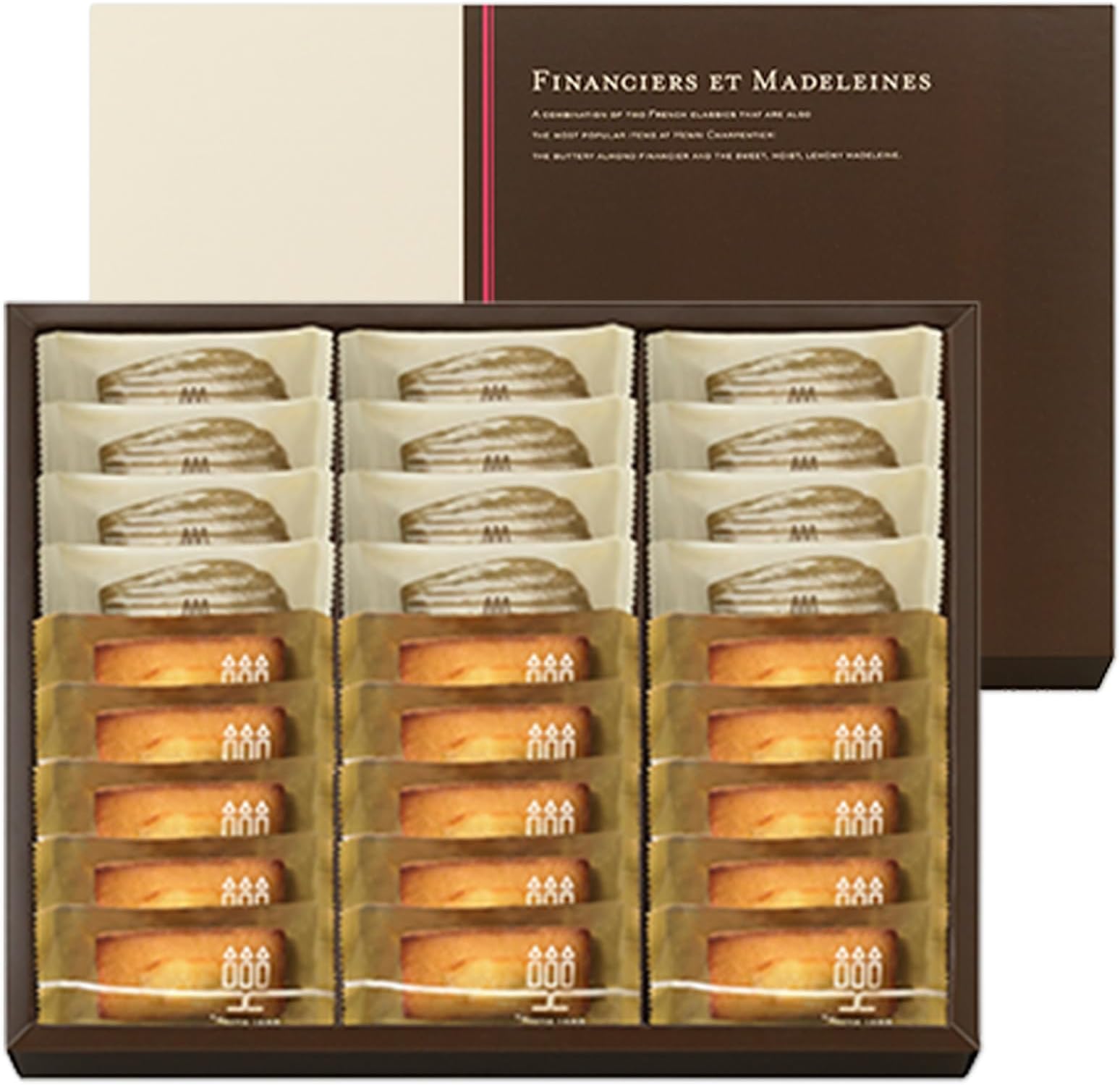 Popular Candy Gift, Assortment, Individual Packaging, Return, Home Celebration, Souvenir, Baked Goods, Retirement, Henri Charpentier, Financier, Madeleine, Assortment, Set of 32