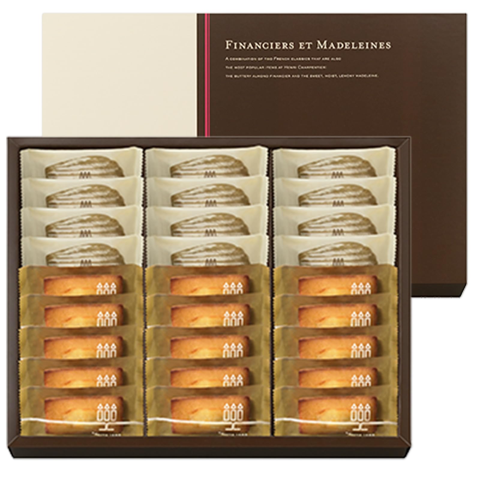 Henri Charpentier Financier Madeleine Assorted 32 Pack