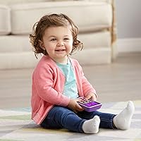 Vista 5 de LeapFrog Chat and Count Emoji - Teléfono, blanco, gran regalo para niños y niñas, Púrpura