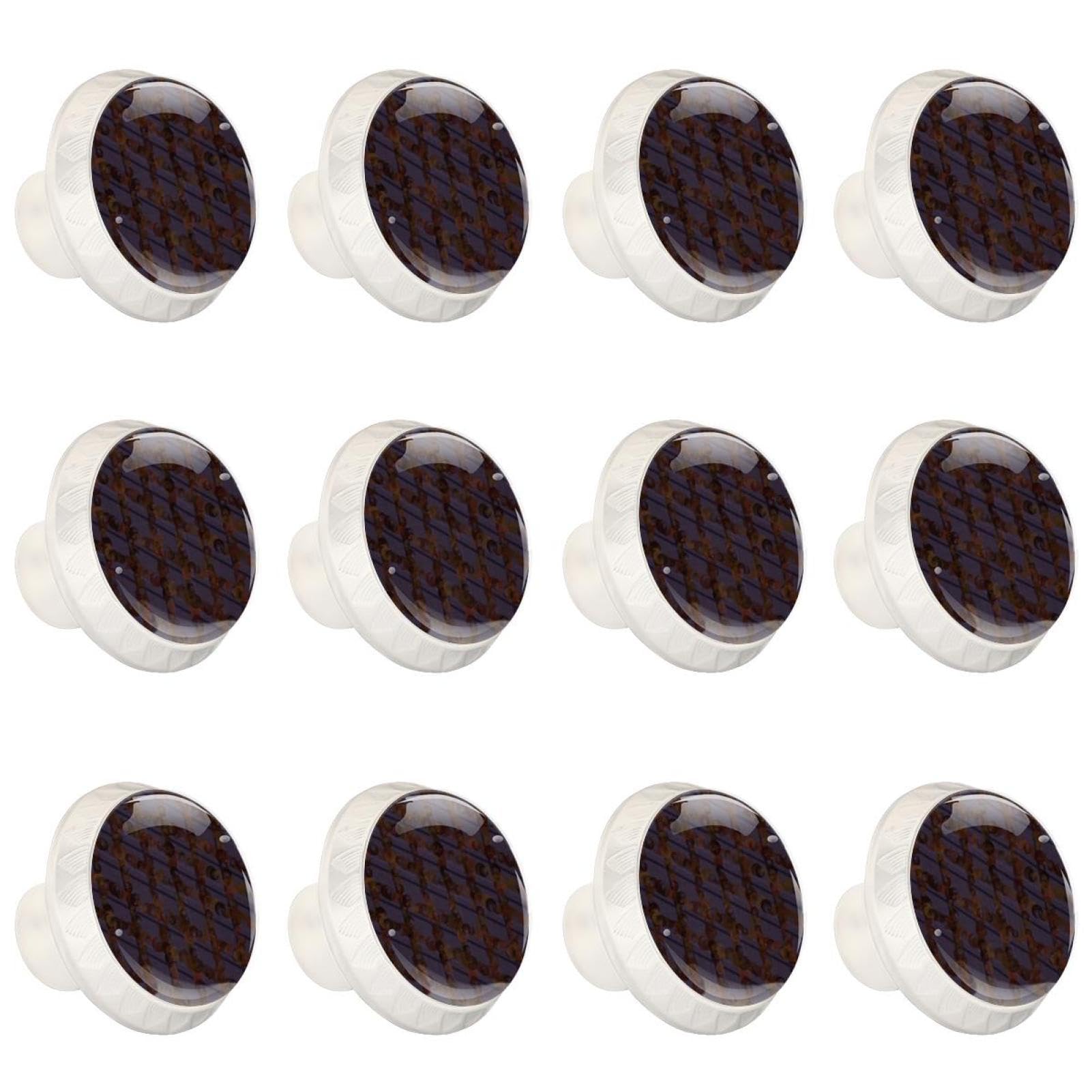 Boutons de tiroir en verre pour réparer et embellir une commode