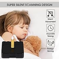 Vista 4 de Mejora tu proyecto de reloj de bricolaje con mecanismos de reloj silenciosos de eje largo - ¡Perfecto para paneles gruesos! Inspírate y crea una