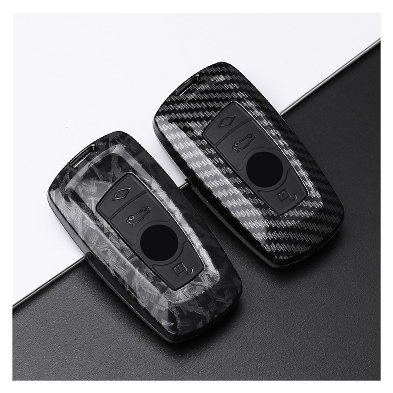 Etui na klucze z włókna węglowego ABS do modeli BMW 1 3 5 7 Series X1-X6 F/G