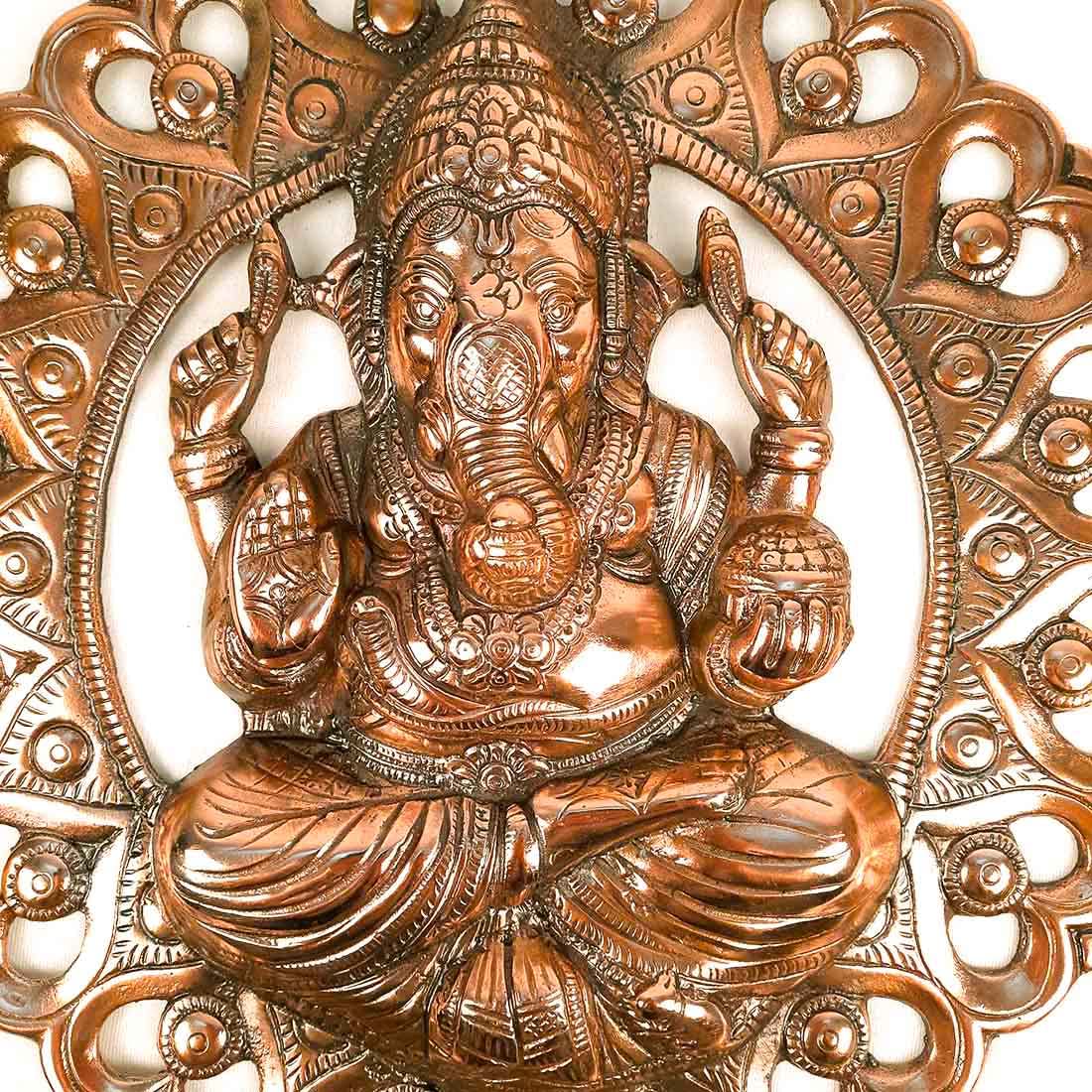 Ganesh Wall Hanging - Lord Ganesha Decor -3 Ganesh Wall Hanging - Lord Ganesha Decor -3