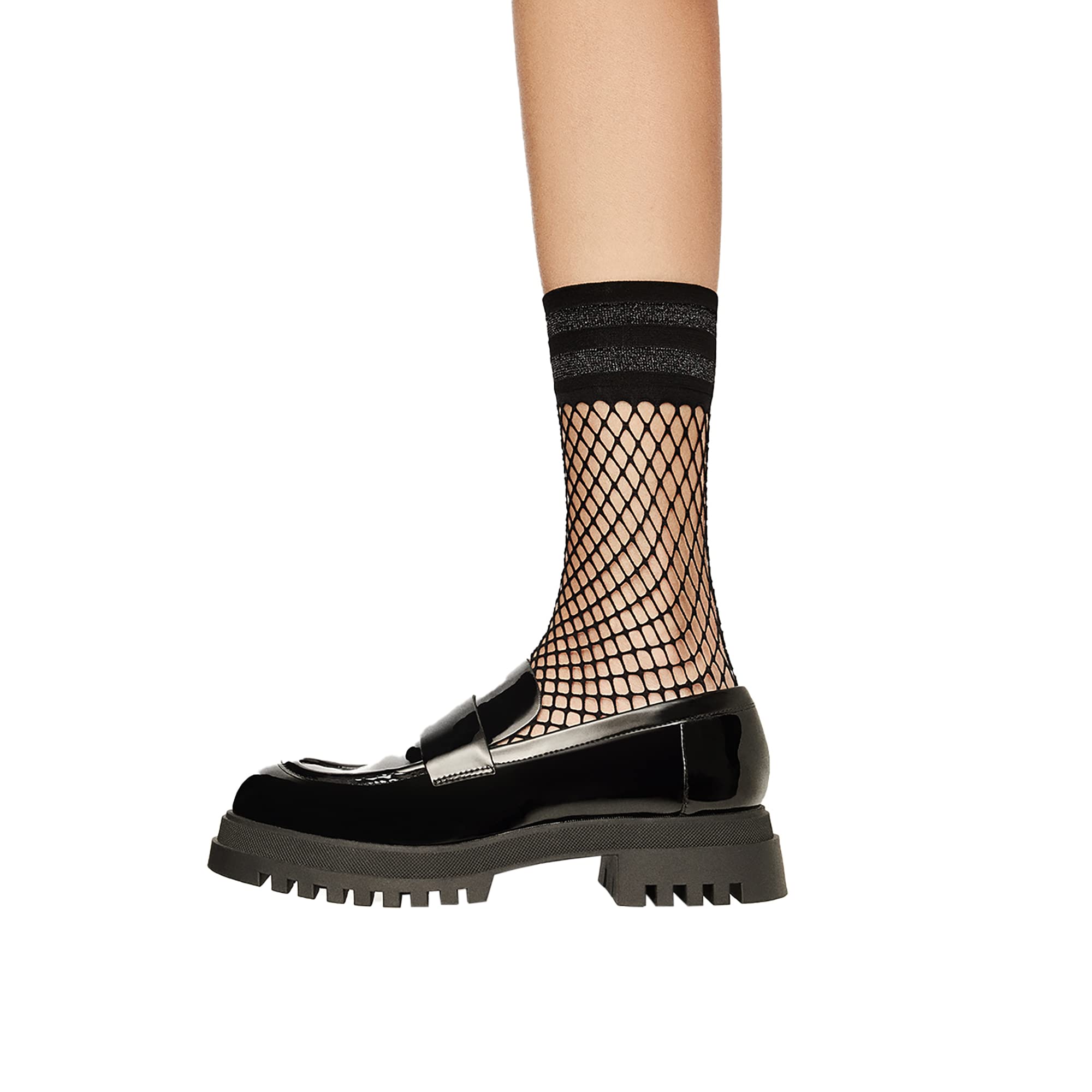 PENTI Fishnet Ankle Socks I Black Color I One Size