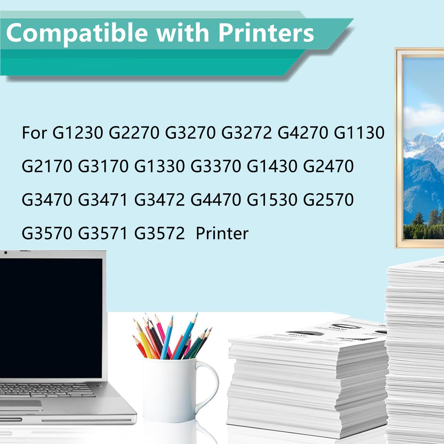 MC-G04 Maintenance Cartridge MCG04 Replacement Collection Box Compatible for Canon G1230 G2270 G3270 G3272 G4270 Printers Waste Ink Tank 2 Pack