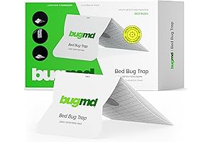 BugMD Bed Bug Trap (1 Pack, 12 Traps): Your Comprehensive Bed Bug Defense