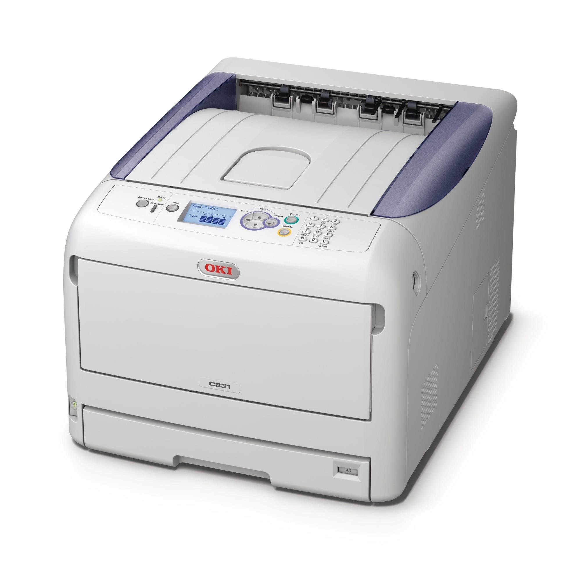 Oki C831N A3 Colour Laser Printer : Amazon.co.uk: Computers