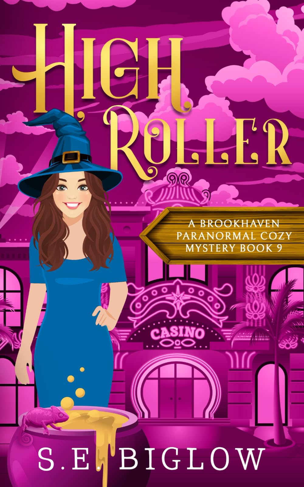 High Roller: A Gambling Paranormal Mystery: 9 (Brookhaven Cozy Mysteries)
