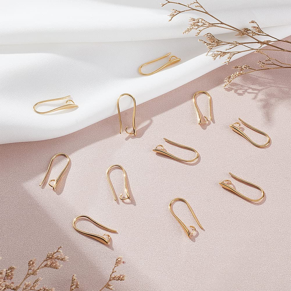 Ganci Per Orecchini In Acciaio Inossidabile 304 - 50 Pezzi Ipoallergenici Con Anello, Per Fai Da Te Gioielli - Foto 7