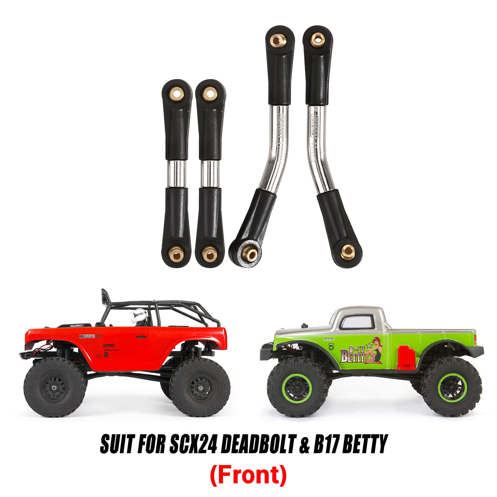 Amazon.com: INJORA High Clearance Links -4 Front High