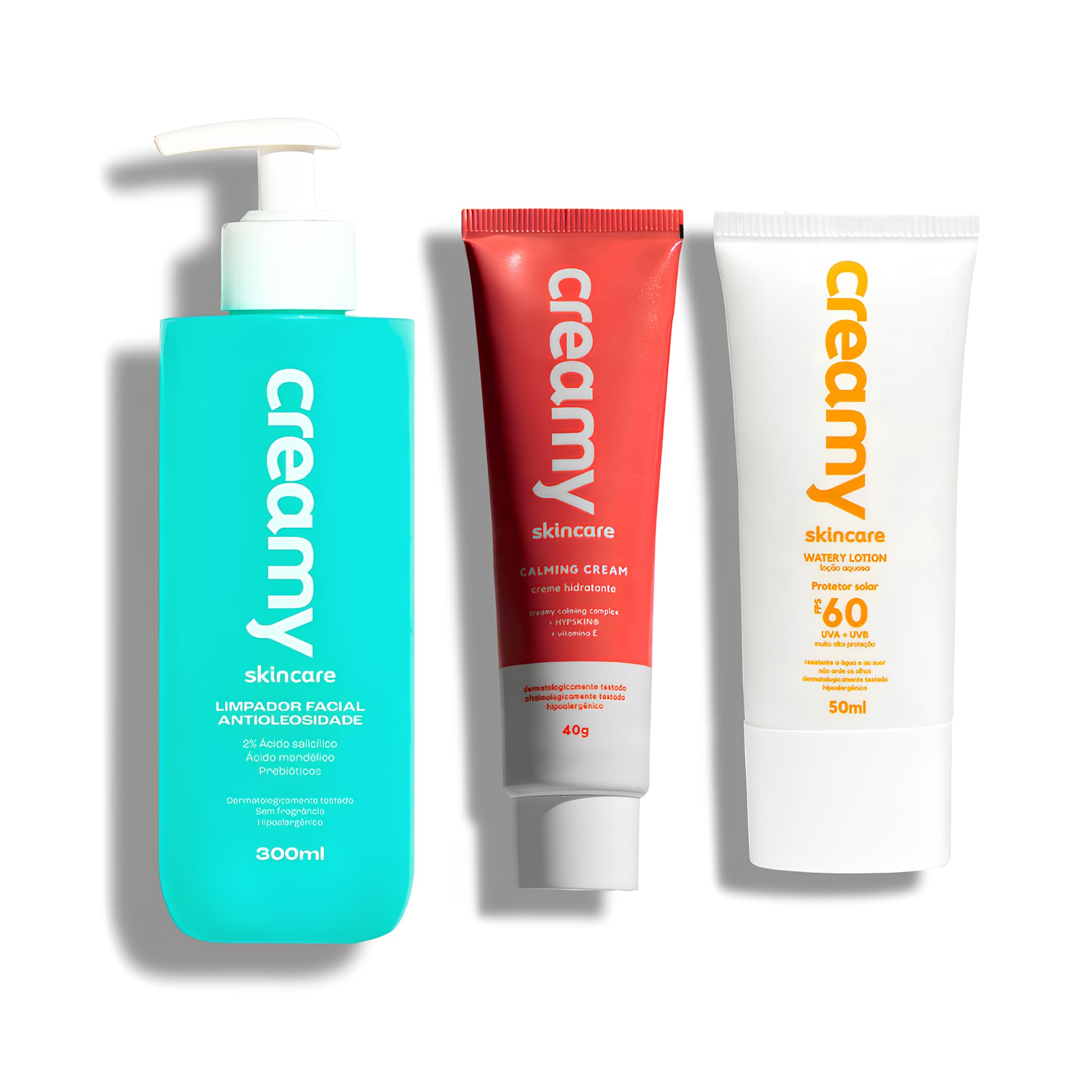 SOONSU AQUA CREAM & SHINING PEEL セット Creamy Kit Limpador Facial Antioleosidade 300ml + Hidratante