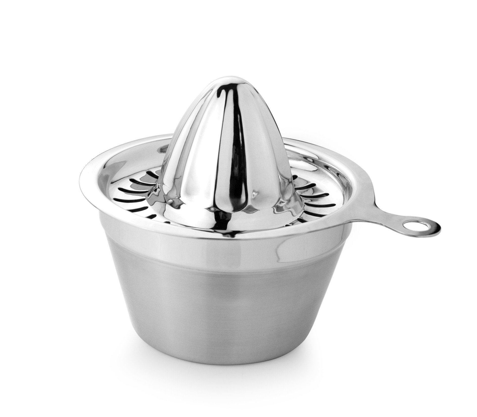 India Bazaar New Stainless Steel Citrus/Lemon/Lime Juicer Press with Bowl Free UK Postage