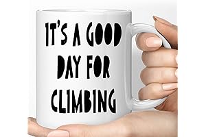 Life Is Better When You're Climbing Ceramic Coffee Mug