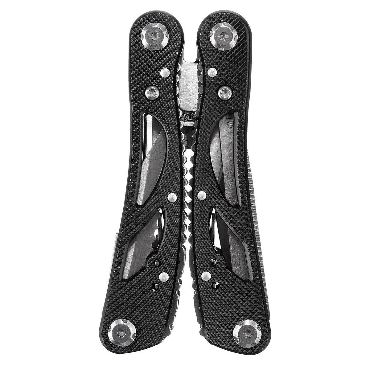 Outil De Pince Multi-Fonctions 24 En 1 Pour Outils À Main Combinés Extérieurs Fonctionnant - Noir