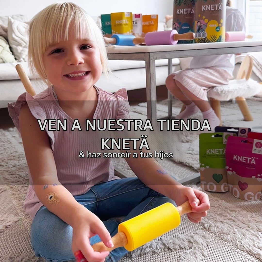 KNETÄ STARTÄR BUNDLES - Plastilina vegana a partir de 1 año I Made in Germany I Knetset I Knetset I Knetzubehör (M)